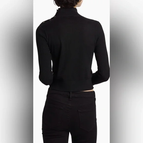 L'AGENCE Kamdyn Mock Turtleneck Top